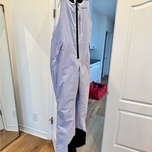 Columbia Women's Lavender Bib Ski pants